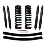 Skyjacker 4" Coil Springs and Add-A-Leafs Lift Kit for 78-79 Ford Bronco - 174BK-B