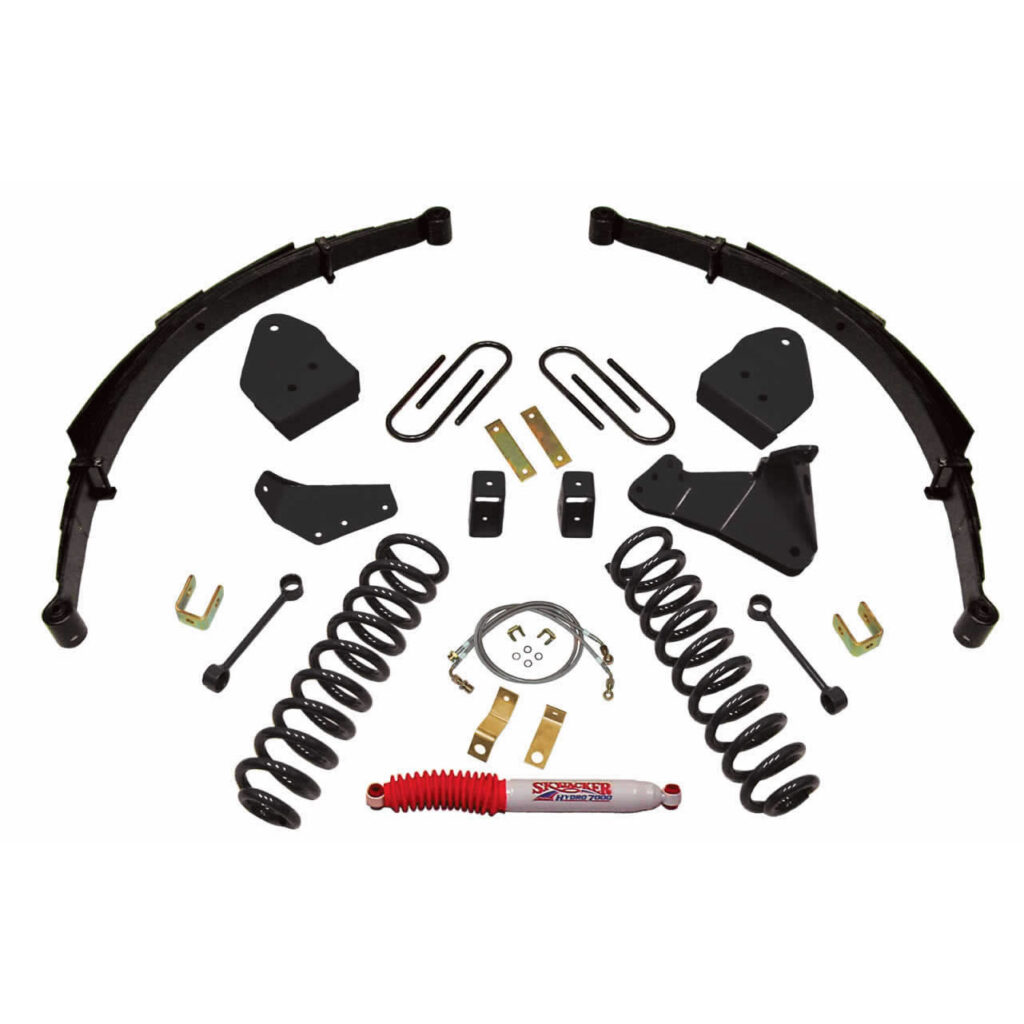 Skyjacker 4" Coil Springs and Leaf Springs Lift Kit for 08-10 Ford F-250 Super Duty Diesel - F8451KS