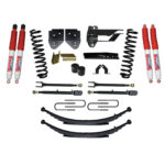 Skyjacker 4" Coil springs and leaf springs. Lift Kit for 17-19 Ford F-250/ F-350 Super Duty Gas - F174024KS-H