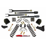 Skyjacker 4" Coils Lift Kit Black MAX Shocks for 08-10 Ford F-250 Super Duty - F84524K