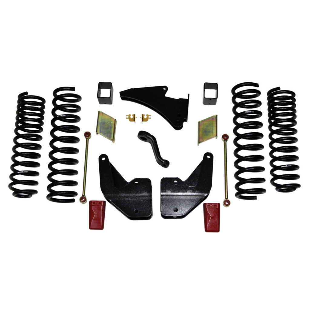 Skyjacker 4" Coils Lift Kit Black MAX Shocks for 14-19 Ram 2500 - R14451K