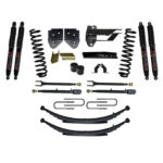 Skyjacker 4" Coils Lift Kit Black MAX Shocks for 17-19 Ford F-250/ F-350 Super Duty Diesel - F174524KS-B