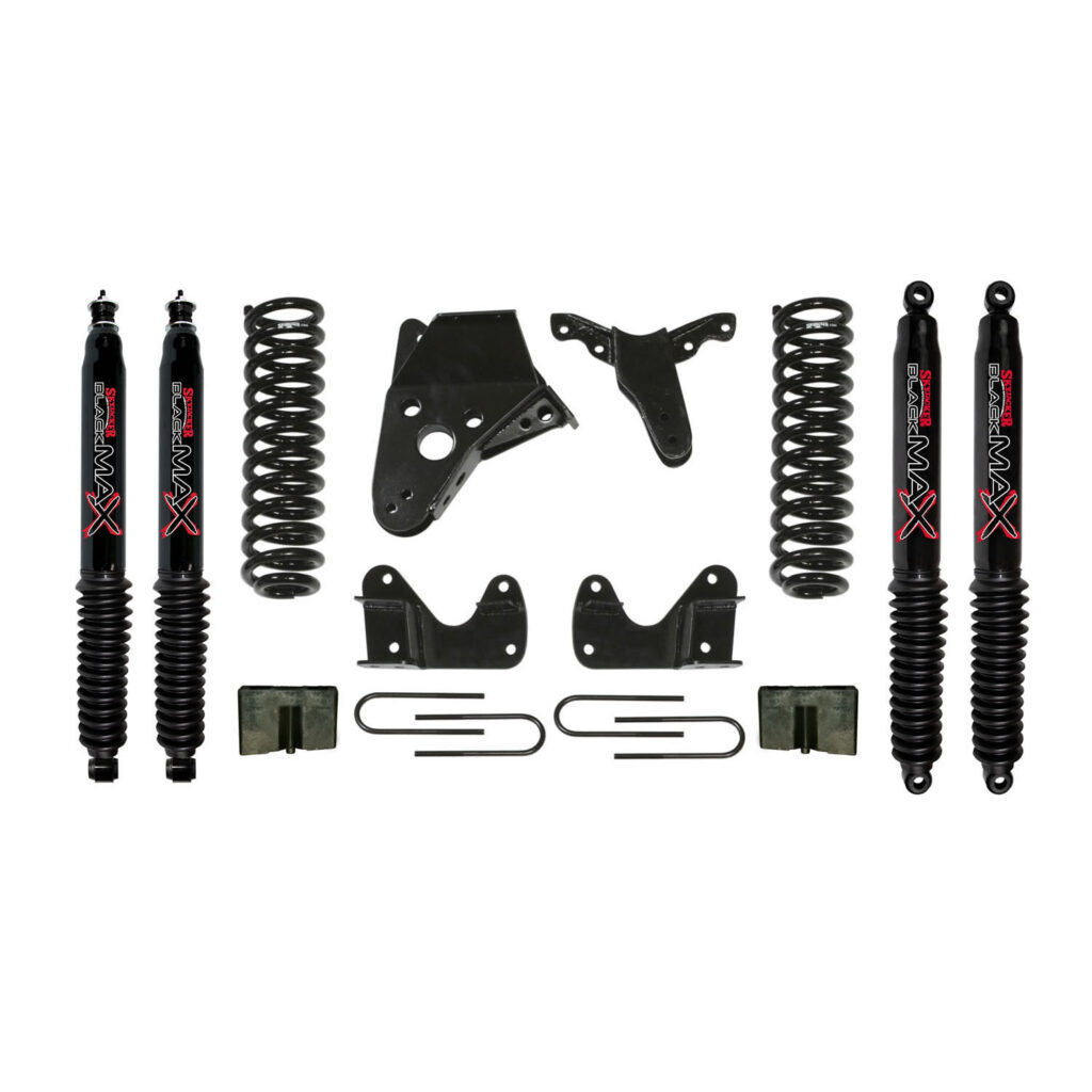 Skyjacker 4" Coils Lift Kit Black MAX Shocks for 1984-1990 Bronco II. - 134BHK-B