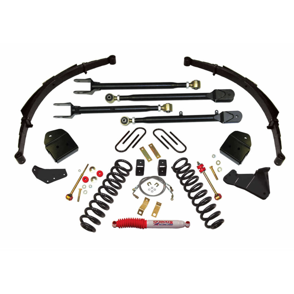 Skyjacker 4" Coils Lift Kit M95 Shocks for 05-07 Ford F-250 Super Duty - F54524KS