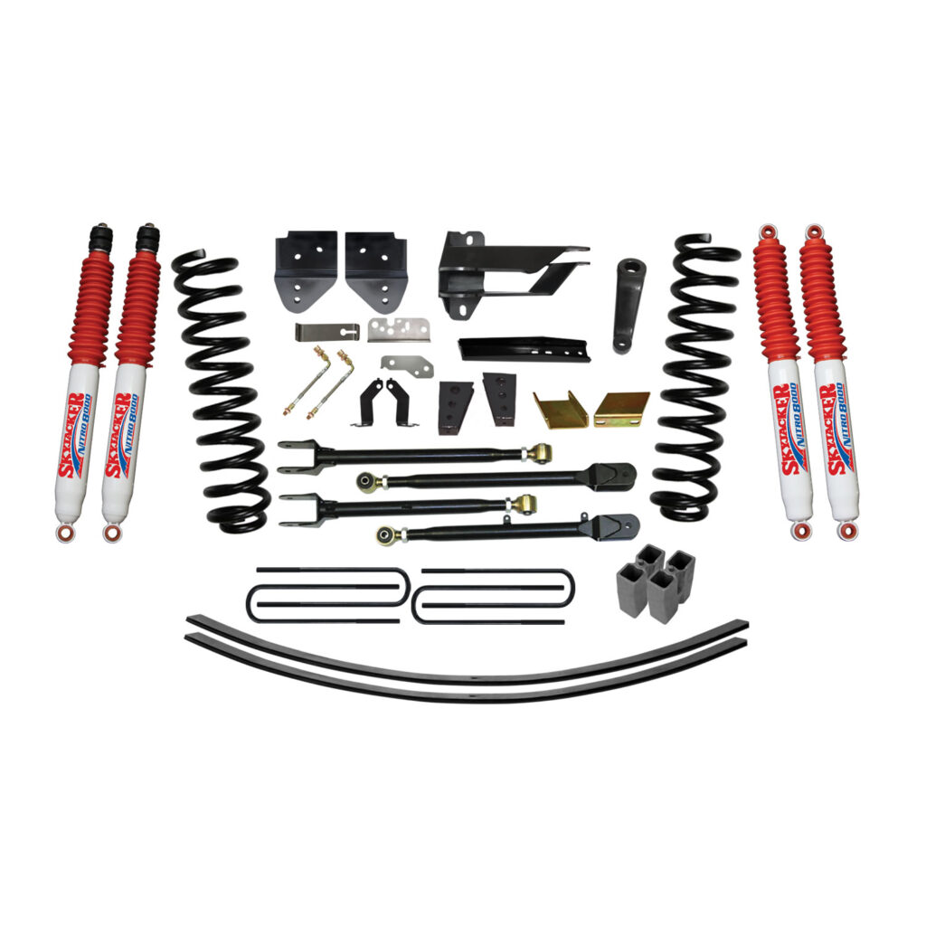 Skyjacker 4" Coils Lift Kit Nitro Shocks for 17-19 Ford F-250/ F-350 Super Duty - F17852K-N