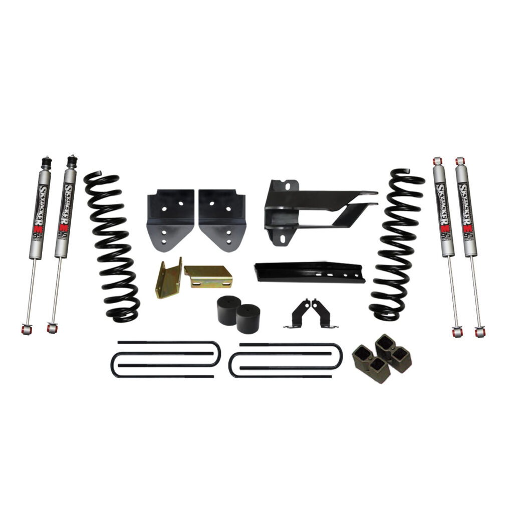 Skyjacker 4" Coils and Blocks Lift Kit for 17-19 Ford F-350 Super Duty - F17401K3-M