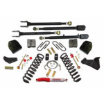 Skyjacker 4" Coils. Lift Kit Black MAX Shocks for 05-07 Ford F-250 Super Duty - F54024K