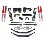 Skyjacker 4" Coils. Lift Kit Nitro Shocks for 17-19 Ford F-250/ F-350 Super Duty Diesel - F174524KS-N