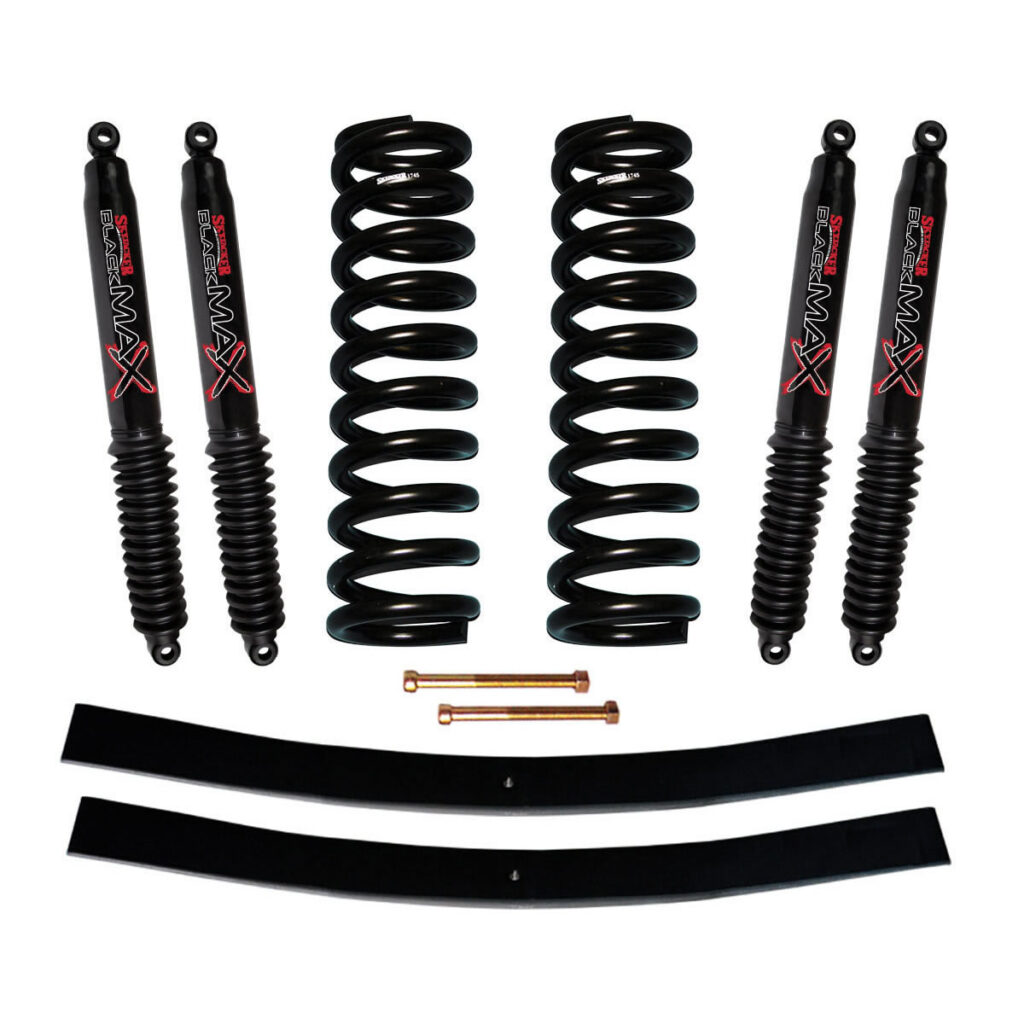 Skyjacker 4" Front Coil Springs and Rear Add-A-Leafs Lift Kit for 70-72 F-100 - 174EPK-B