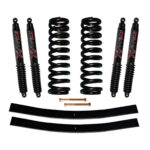 Skyjacker 4" Front Coil Springs and Rear Add-A-Leafs Lift Kit for 70-72 F-100 - 174EPK-B