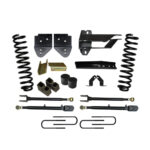 Skyjacker 4" Front Coil Springs and Rear Lift Blocks/U-Bolts. Lift Kit Hydro Shocks for 17-19 Ford F-350 Super Duty - F174524K3