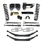 Skyjacker 4" Leaf Springs Lift Kit Nitro Shocks for 17-19 Ford F-250/ F-350 Super Duty Gas - F174024KS