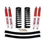 Skyjacker 4" Leaf Springs Lift Kit Nitro Shocks for 78-79 Ford Bronco - 174BK-N