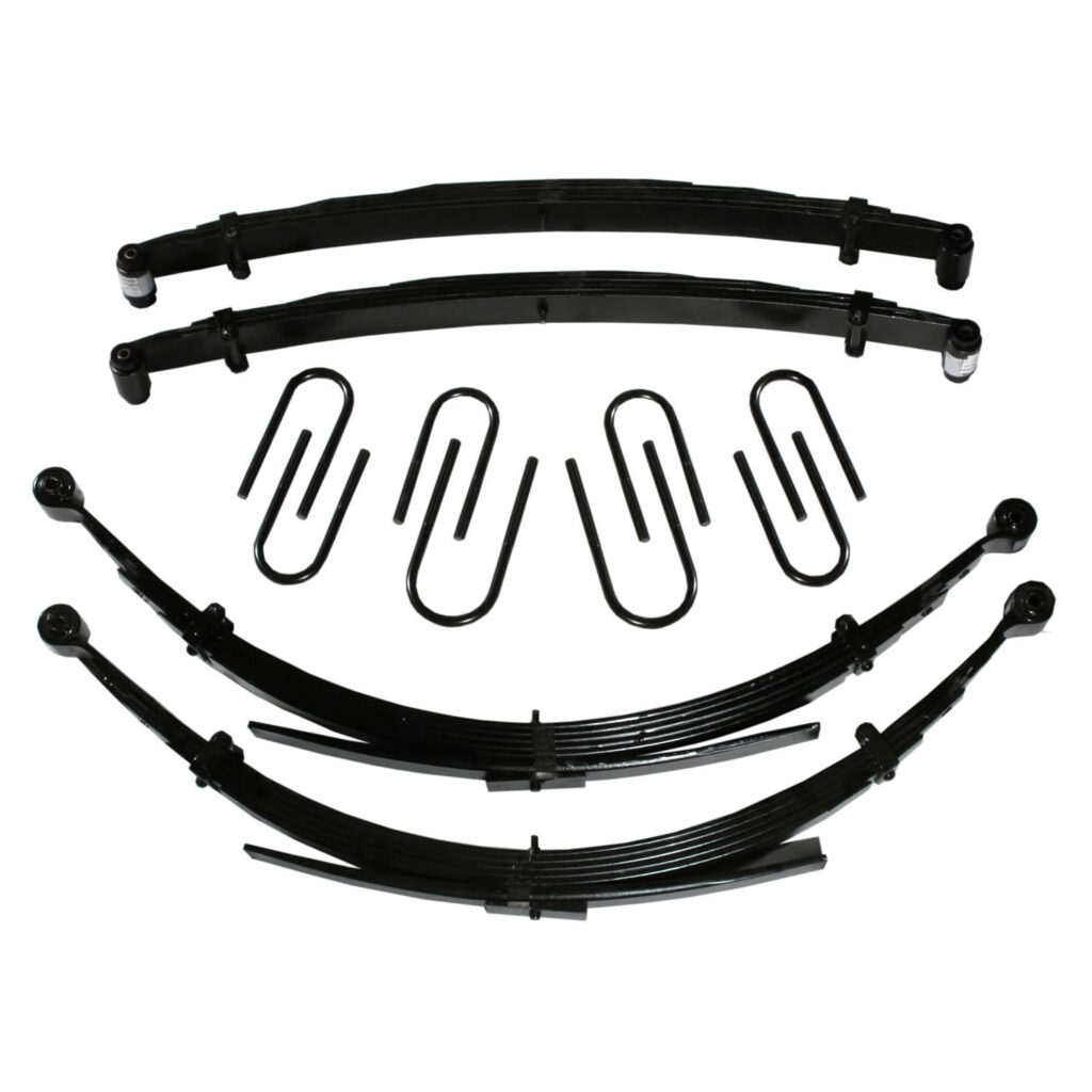 Skyjacker 4" Leaf Springs Lift Kit Nitro Shocks for Chevy/GMC 73-87 Suburban. - C140AKSS