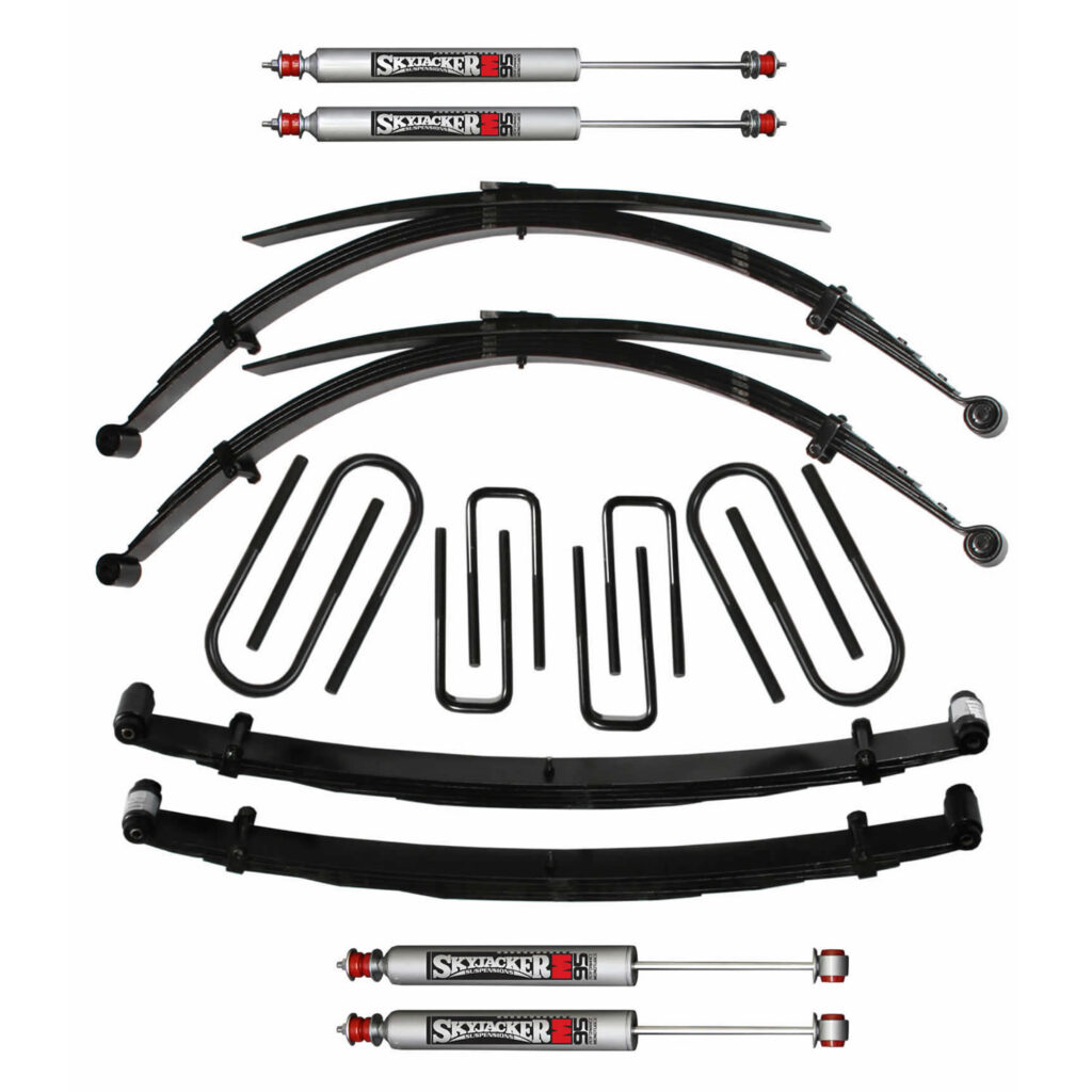 Skyjacker 4" Leaf Springs Lift Kit for 77-79 Ford F-250 - F749KS-M