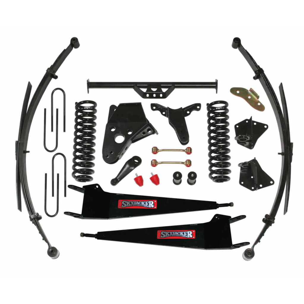 Skyjacker 4" Leaf Springs Lift Kit for 83-97 Ranger and 94-97 B4000. - 234RHKS-A