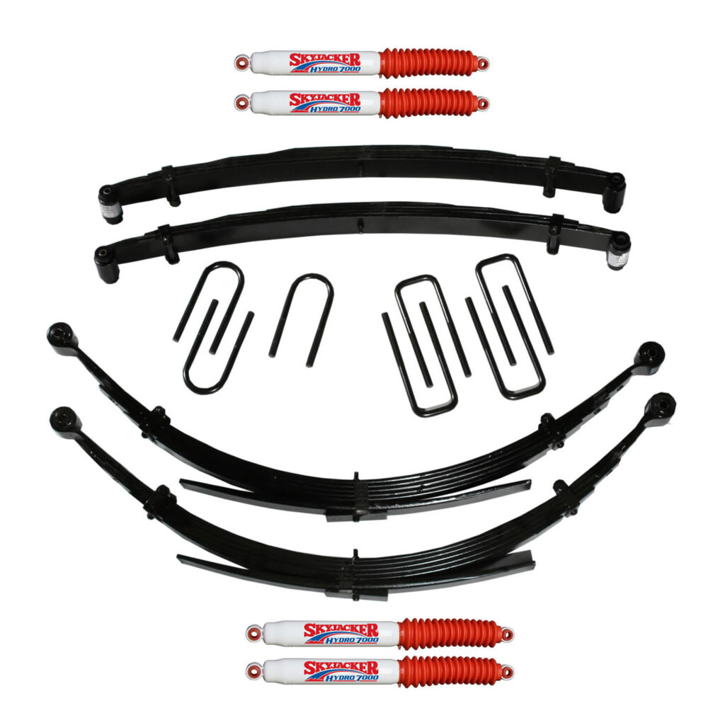 Skyjacker 4" Leaf Springs Lift Kit for 89-91 Dodge W250/W350 - D400CDKS4-H