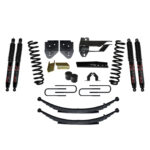 Skyjacker 4" Springs Lift Kit Black MAX Shocks for 17-19 Ford F-250/ F-350 Super Duty Diesel. - F17451KS-B