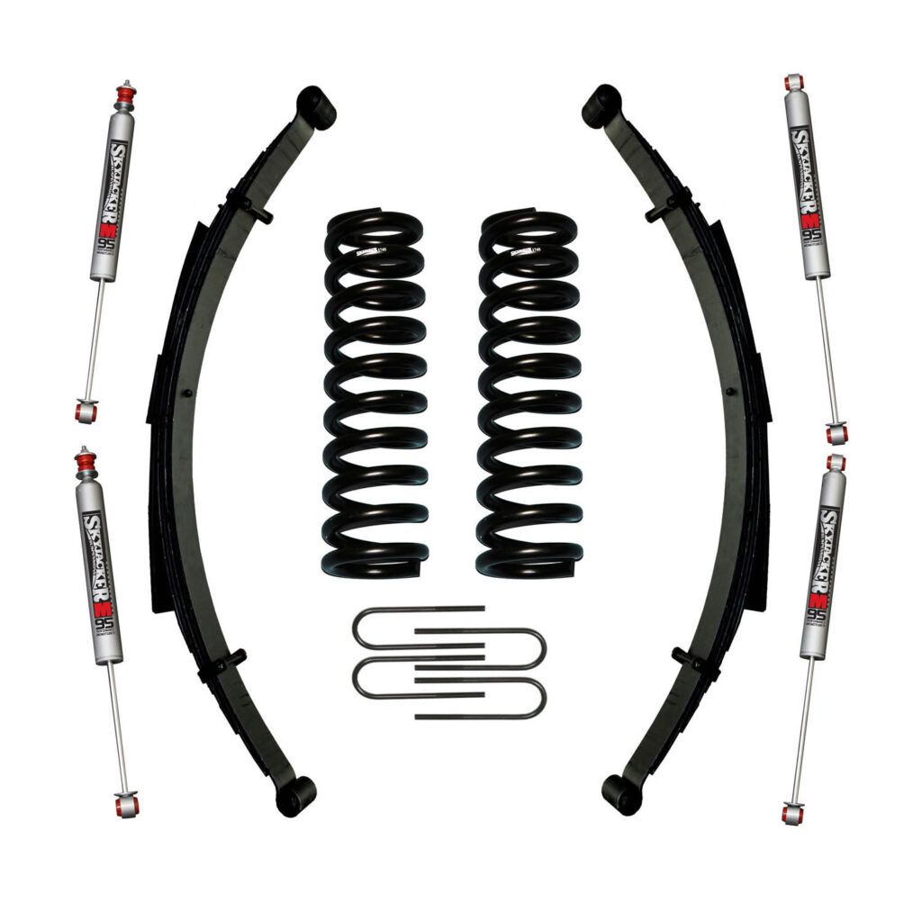 Skyjacker 4" Springs Lift Kit M95 Shocks for 78-79 Ford Bronco - 174BKS-M