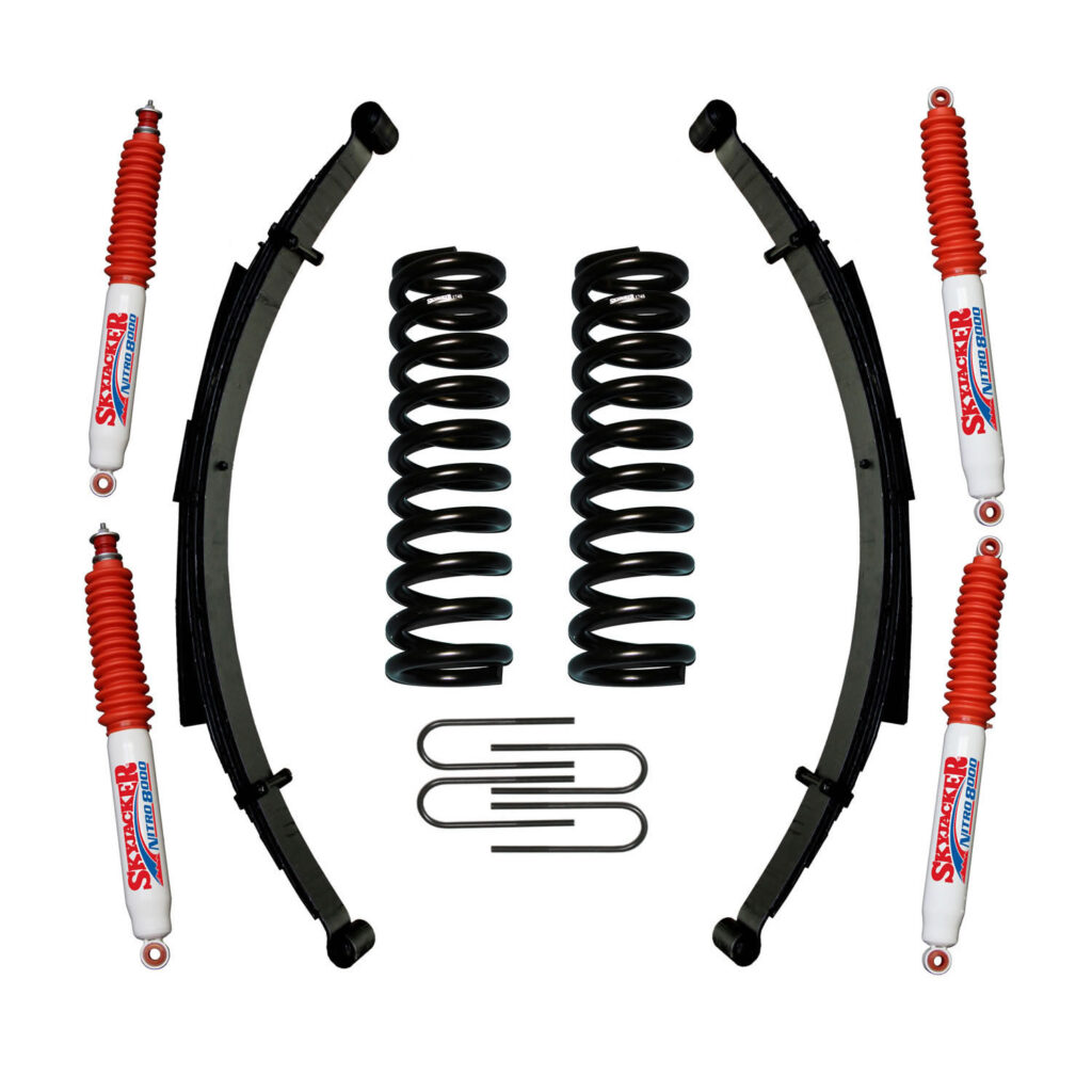 Skyjacker 4" Springs Lift Kit Nitro Shocks for 78-79 Ford Bronco - 174BKS-N