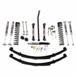 Skyjacker 4.5" Springs Lift Kit M95 Shocks for 84-01 Cherokee XJ - JC4558KSMLT