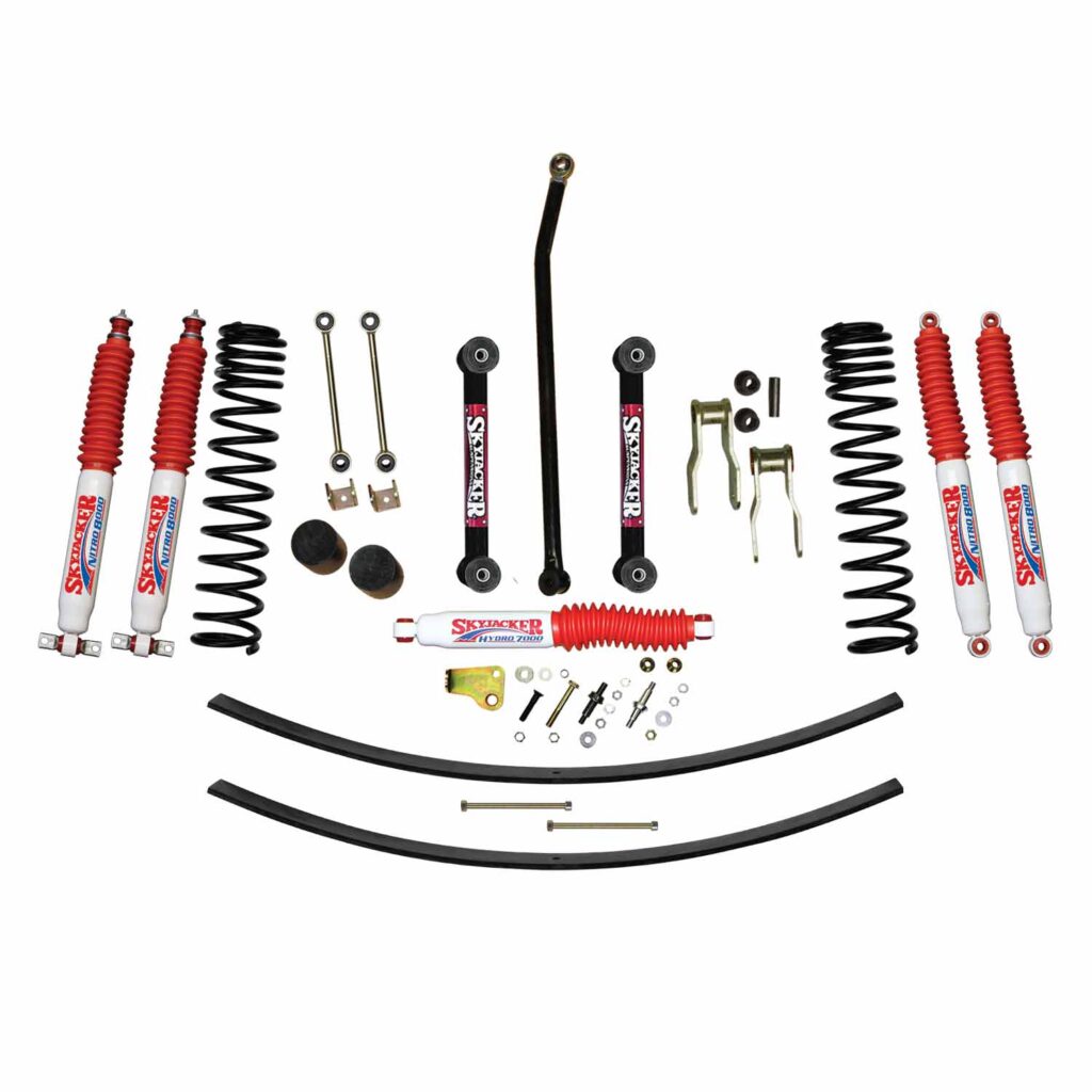 Skyjacker 4.5" Springs Lift Kit for 86-92 Comanche MJ - JC455KNLT