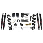 Skyjacker 6" Blocks Lift Kit Black MAX Shocks for 17-19 Ford F-350 Super Duty. - F17601K3-B