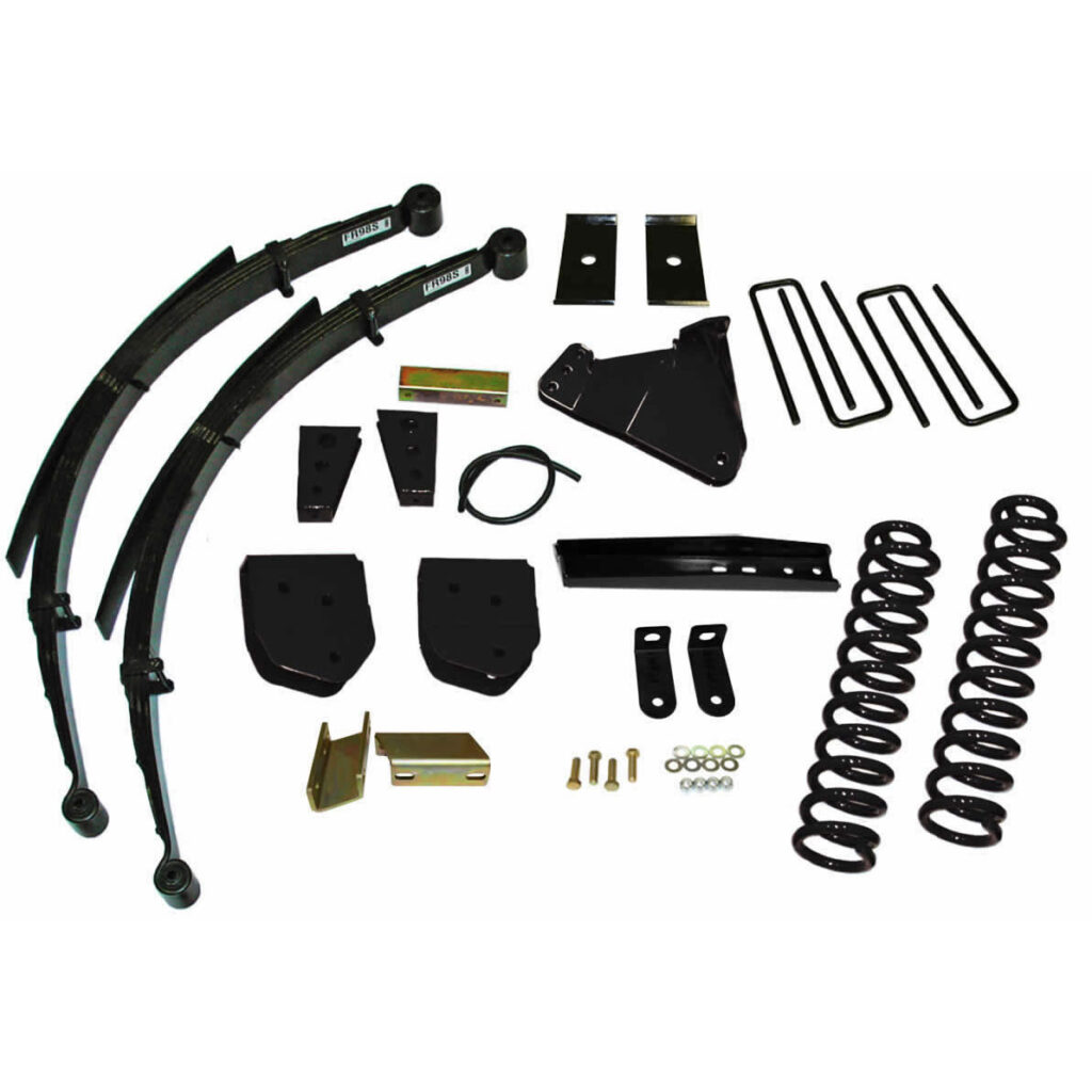 Skyjacker 6" Coil Springs Lift Kit Black MAX Shocks for 11-16 Ford F-250 Super Duty