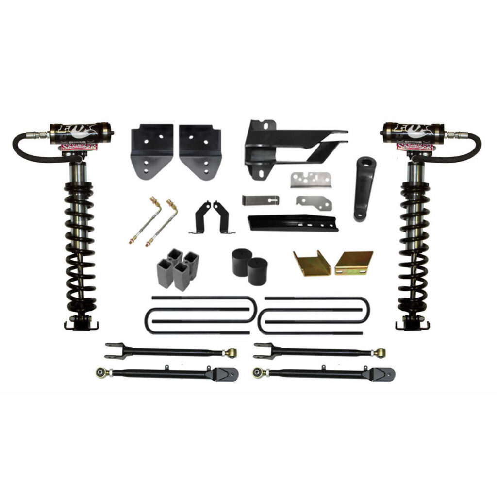 Skyjacker 6" Coil over shocks. Lift Kit for 17-19 Ford F-350 Super Duty - F17624LSK3