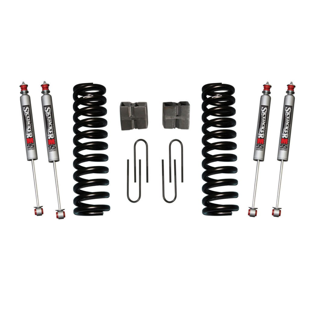 Skyjacker 6" Coils Lift Kit M95 Shocks for 78-79 Ford Bronco. - 176BK-M