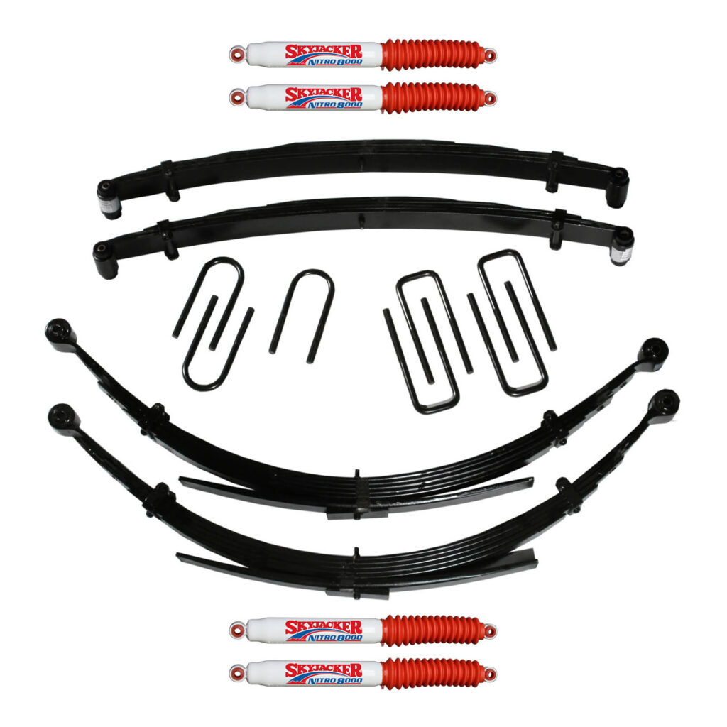 Skyjacker 6" Leaf Springs Lift Kit for 89-91 Dodge W250/W350 - D600CDKS6-N