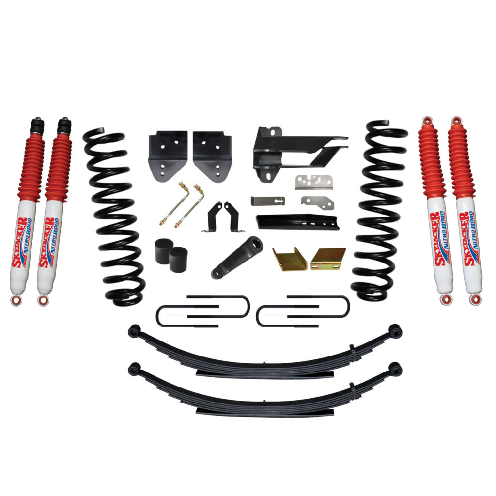 Skyjacker 6" Springs Lift Kit Nitro Shocks for 17-19 Ford F-250/ F-350 Super Duty Gas - F17601KS-N