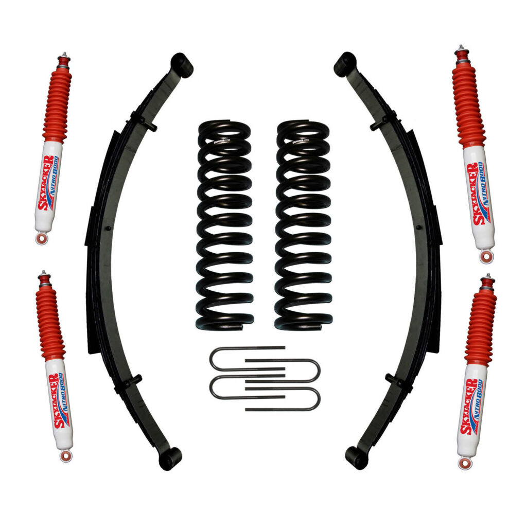 Skyjacker 6" Springs Lift Kit Nitro Shocks for 1970-1976 Ford F-100