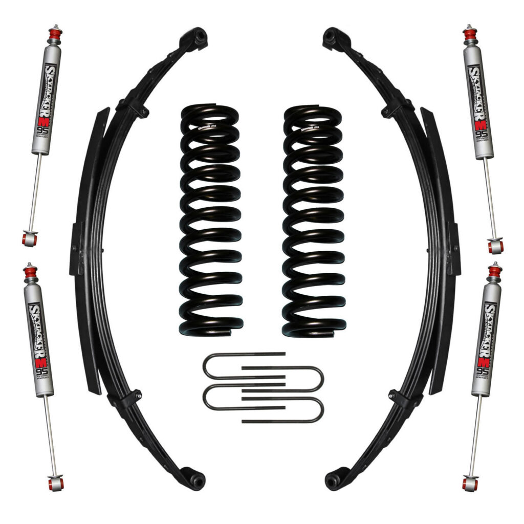 Skyjacker 6" Springs. Lift Kit M95 Shocks for 78-79 Bronco - 176BKS-M