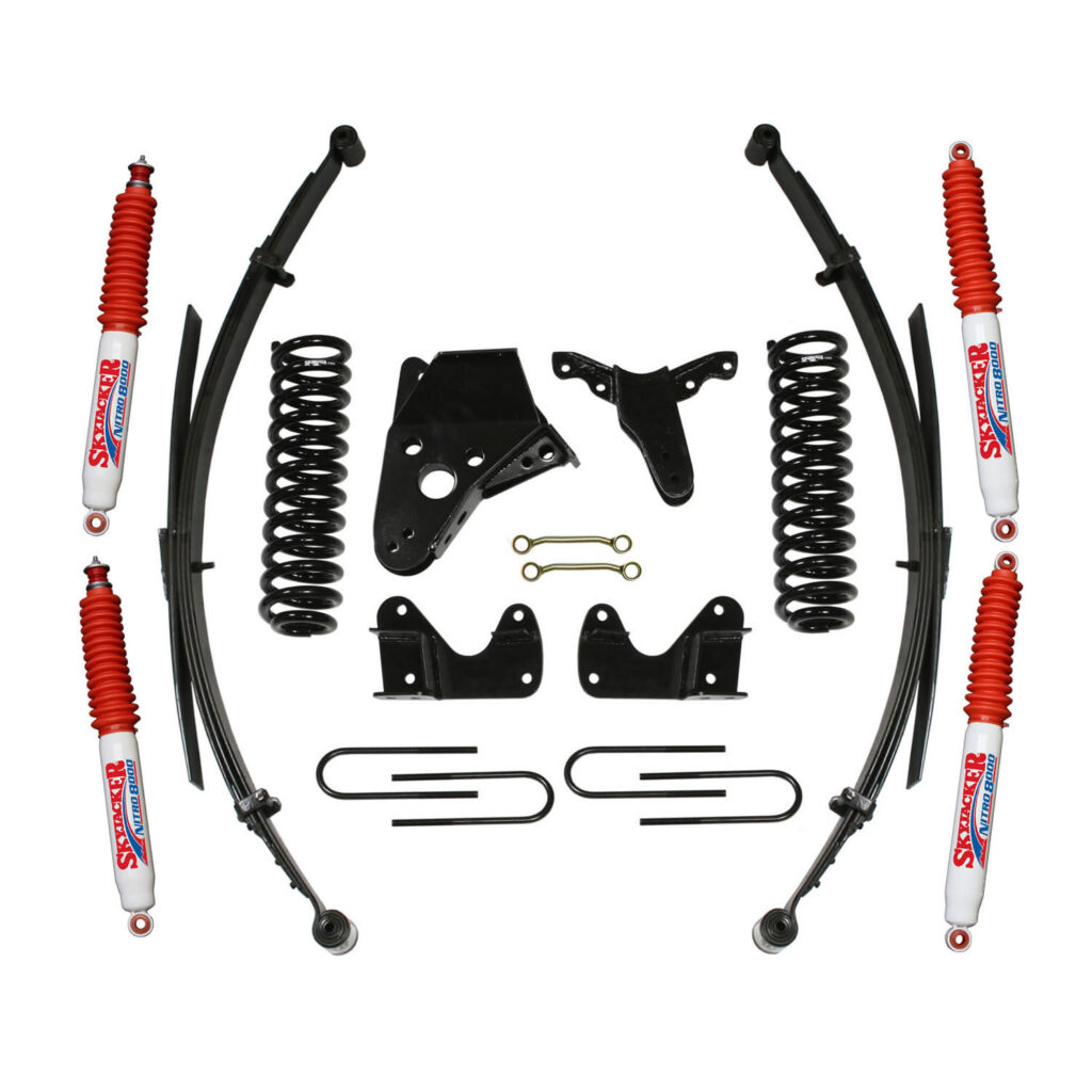 Skyjacker 6" Springs. Lift Kit Nitro Shocks for 84-90 Bronco II - 136BHKS-N