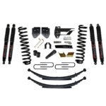 Skyjacker 6" Suspension Lift Kit uses Coils and Leaf Springs. Lift Kit Black MAX Shocks for 17-19 Ford F-250/ F-350 Super Duty Gas - F17601KS-B