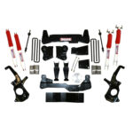 Skyjacker 7" Suspension. Lift Kit Nitro Shocks for 11-19 Silverado/Sierra 3500 HD - C11781KH