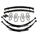 Skyjacker 8" Leaf Springs Lift Kit Nitro Shocks for 88 Chevrolet V10 Suburban and 88-91 GMC V1500 Suburban - C180AKSD8