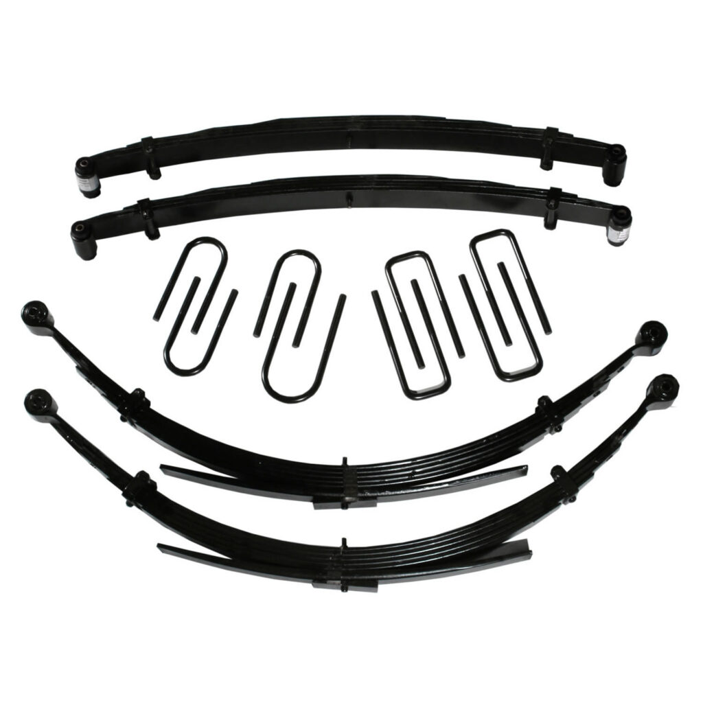 Skyjacker 8" Leaf Springs Lift Kit Nitro Shocks for Dodge W100/W200 Pickup - D800AKS