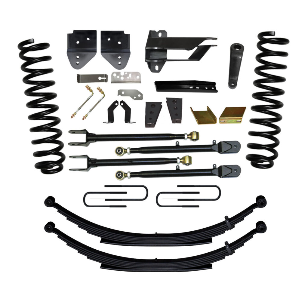 Skyjacker 8.5" Springs Lift Kit Black MAX Shocks for 17-19 Ford F-250/ F-350 Super Duty Diesel - F17852KS