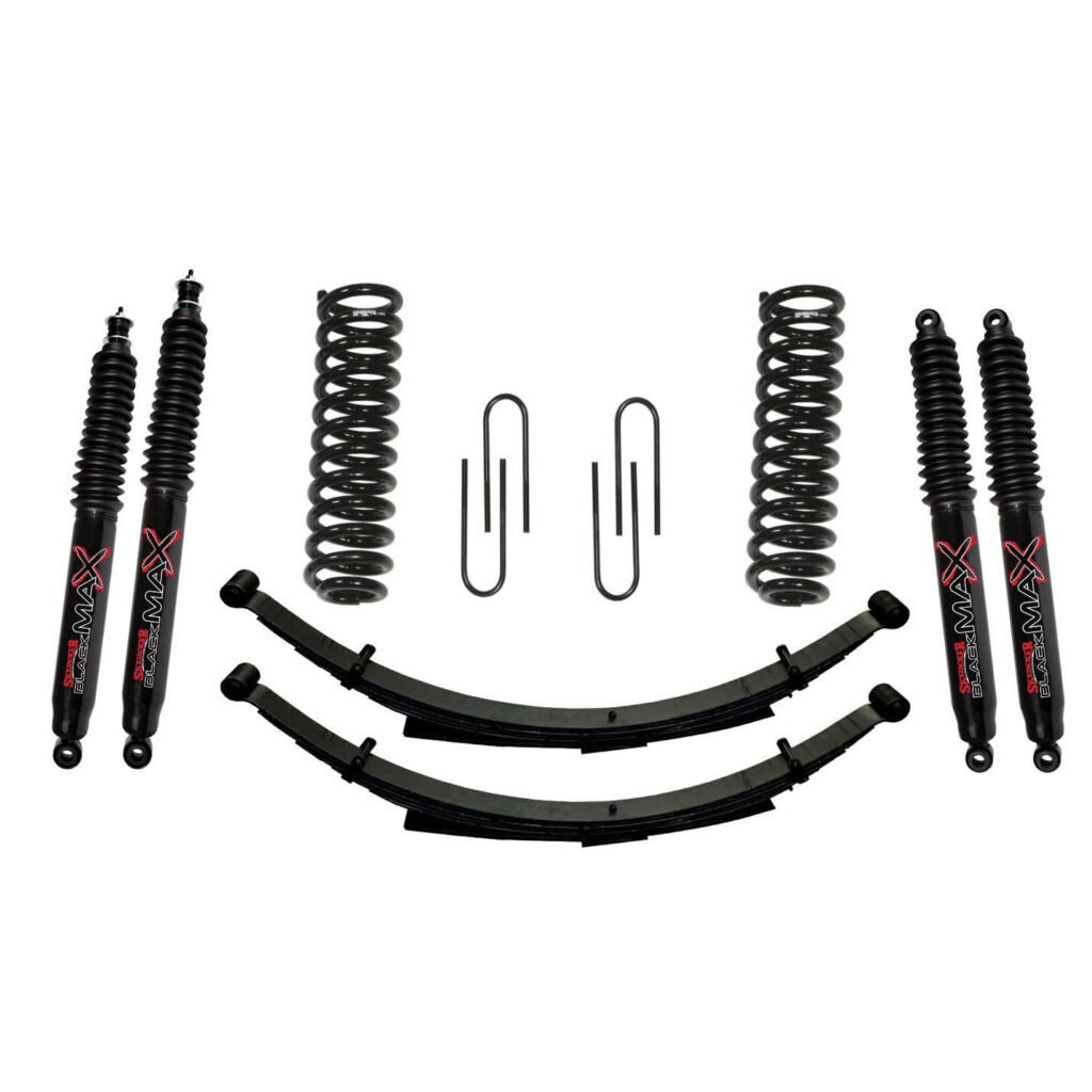 Skyjacker 9" Springs Lift Kit Black MAX Shocks for 78-79 Bronco - 179BKS-B