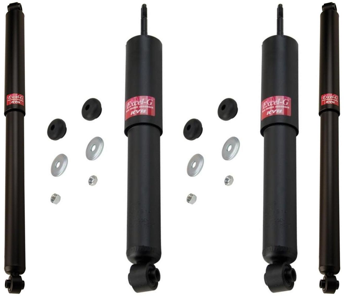 KYB Excel-G GR-2 Front Rear Shocks for 1980-83 FORD Bronco Quad Shock