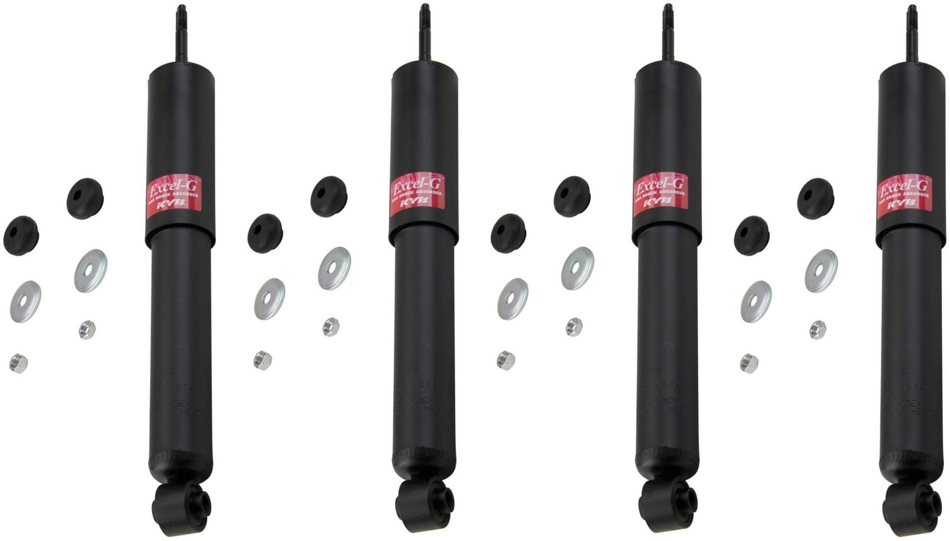 KYB Excel-G GR-2 Front Rear Shocks for 1975-91 FORD E-250