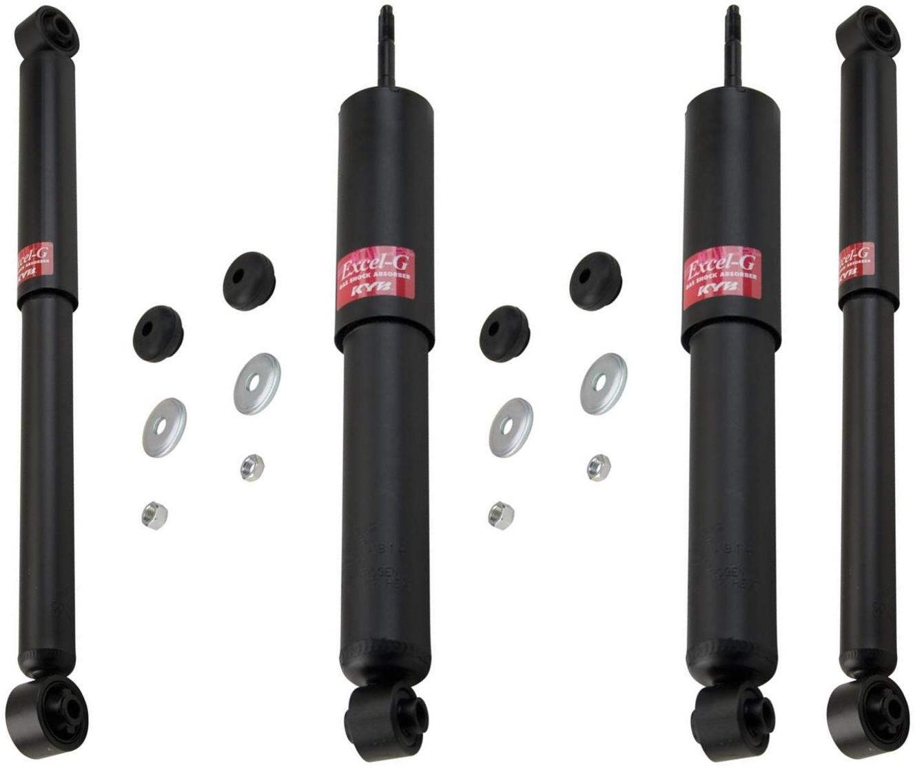 KYB Excel-G GR-2 Front Rear Shocks for 1997-02 FORD Expedition 4WD