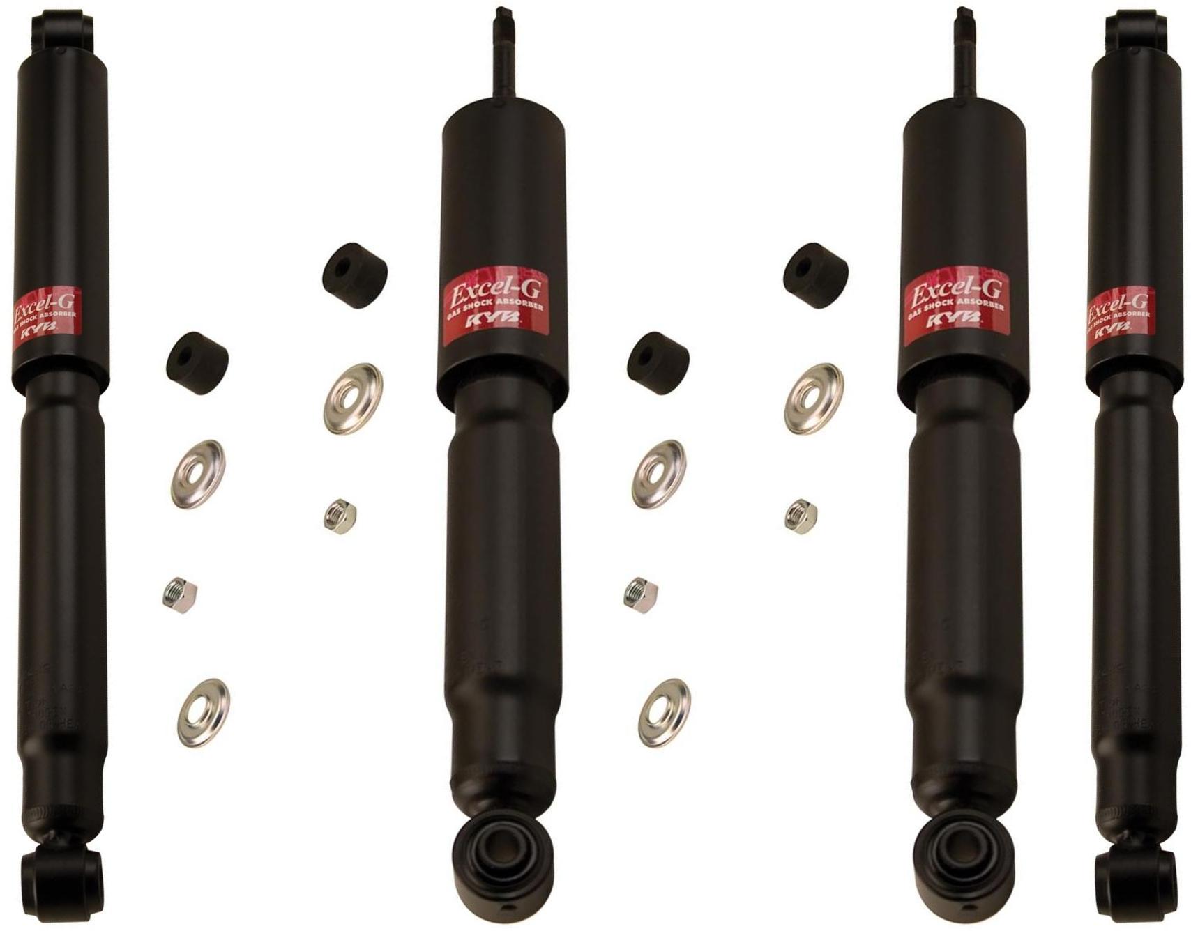 KYB Excel-G GR-2 Front Rear Shocks for 98-3/2003 NISSAN Frontier 2WD