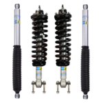 Bilstein 5100 0-2 Lift Front Coilovers with OE Replacement Coils and 5100 0-1 Rear Lift Shocks for 2014 Ford F-150