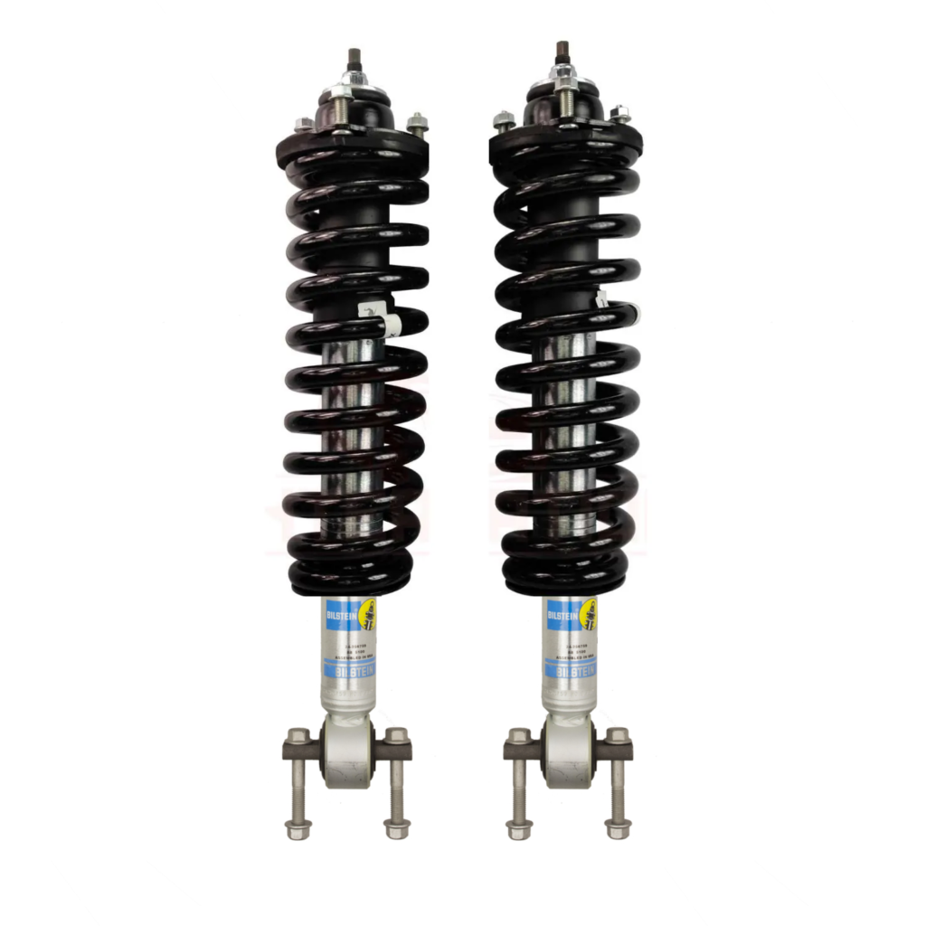 Bilstein 5100 0-2 Lift Front Coilovers with OE Replacement Coils for 2014 Ford F-150