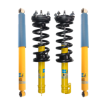 Bilstein 4600 Assembled Coilovers with OE Coils and Rear 4600 Shocks for 2005-2010 Jeep Grand Cherokee WK