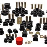 Energy Suspension Suspension Bushing Kit Black for 1990-1997 Mazda Miata 11.18102G