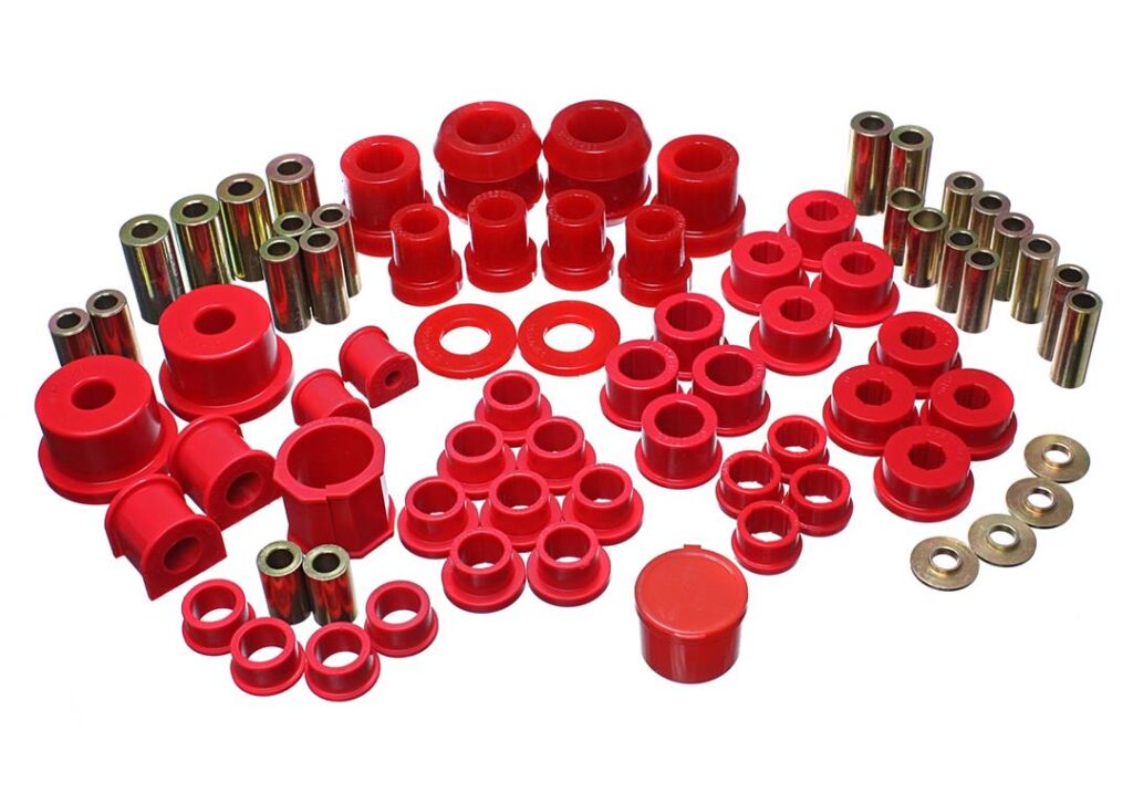 Energy Suspension Suspension Bushing Kit Red for 2006-2014 Mazda MX-5 Miata 11.18104R